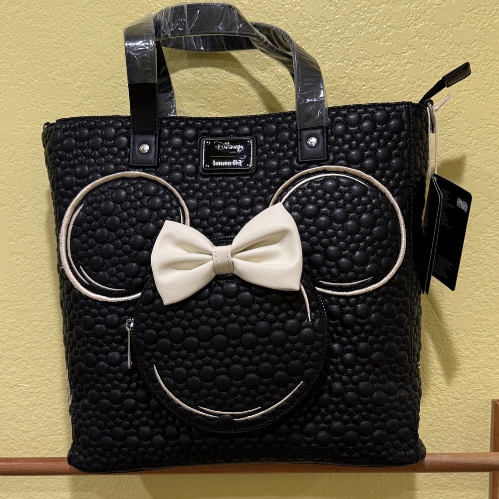 Disney Black and Cream Tote Bag
